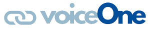 voiceOne Logo - KI-Telefonassistent