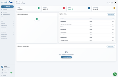 Buchhaltungs-Dashboard