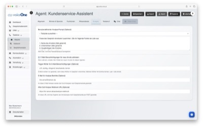 Assistenten Aktionen
