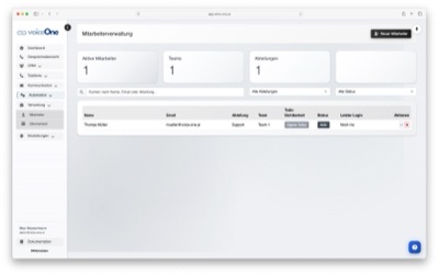 Mitarbeiterverwaltung