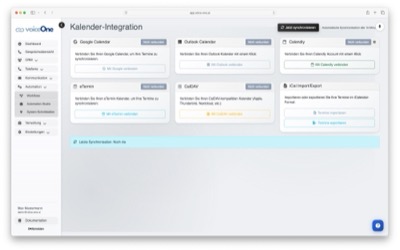 Webhook Einstellungen
