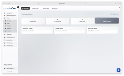 Ticket-System Übersicht
