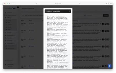 Transcript-Verwaltung